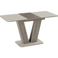 Трия Чинзано тип 1 раздвижной (дуб сонома трюфель/стекло бежевое м.) Image #2