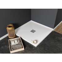 Aquanet Pleasure 100x100 (белый) Image #5