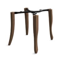 Sheffilton SHT-ST36/S122 (ванильный крем/темный орех/черный муар) Image #4