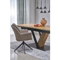 Halmar Fanis 160-220/90/78 (натуральный/черный) Image #8