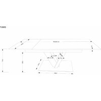 Halmar Fanis 160-220/90/78 (натуральный/черный) Image #18