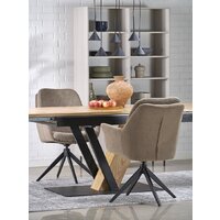 Halmar Fanis 160-220/90/78 (натуральный/черный) Image #6