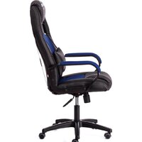 TetChair Driver (иск.кожа/ткань, черный/синий) Image #2