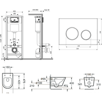 Lavinia Boho Biore Compacto Rimless 7 в 1 87050180 (черное стекло) Image #2