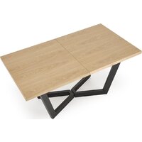 Halmar Massive 2 160-250/90/77 (дуб натуральный/черный) Image #20