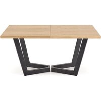 Halmar Massive 2 160-250/90/77 (дуб натуральный/черный) Image #17