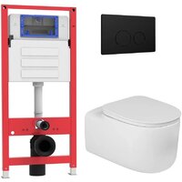 Oliveeka OL-MQ-003 + OL-G27 + OL-R22-MB (черный матовый)