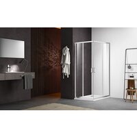 Aquatek 100x100 AQ ARI KV 10020CH (хром/прозрачное стекло) Image #8