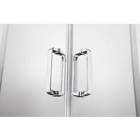 Aquatek 100x100 AQ ARI KV 10020CH (хром/прозрачное стекло) Image #3