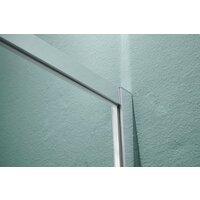 Aquatek 100x100 AQ ARI KV 10020CH (хром/прозрачное стекло) Image #5