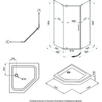 Triton Дека Графит 100х100 (без поддона) Image #12