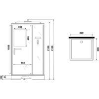 Niagara Standart ST80/15Q 80х80х215 Image #12