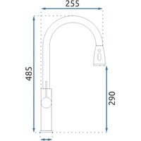 Rea Nest B2056 (хром глянцевый) Image #2