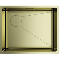 Omoikiri Taki 54-U/IF-L Side SF LG 4997475 (светлое золото) Image #2