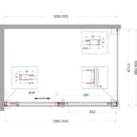 BelBagno SOFT_CLOSE-1-AH-1-130/90-C-GM Image #5