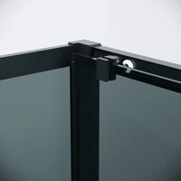 Grossman Cosmo 110x100x195 120.K33.02.1110.21.10 (черный матовый/стекло тонированное) Image #4