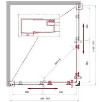 BelBagno UNO-195-AH-2-120/90-C-NERO Image #6