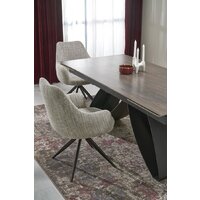 Halmar Hilario 180-260/90/75 (орех/черный) Image #5