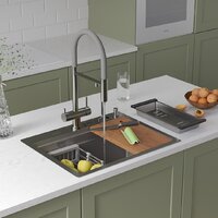 Roxen Stage 560250-60-S текстурный сатин (с держателем для ножей и аксессуарами) Image #2