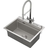 Roxen Stage 560250-60-S текстурный сатин (с держателем для ножей и аксессуарами) Image #3