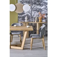 Halmar Massive 3 160-250/90/77 (дуб натуральный/дуб натуральный) Image #5