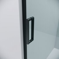 Grossman Classic 110x80x195 120.K33.04.1180.21.00 (черный матовый/стекло прозрачное) Image #6