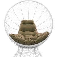M-Group Кокос на подставке 11590101 (белый ротанг/бежевая подушка) Image #11