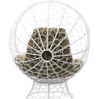 M-Group Кокос на подставке 11590101 (белый ротанг/бежевая подушка) Image #10