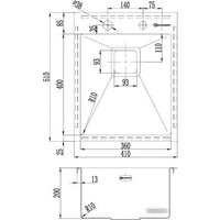 Omoikiri Akisame 41-LG [4993080] Image #2