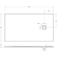BelBagno TRAY-MR-UNO-AH-160/90-35-W-NO Image #5