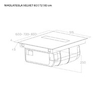 Elica Nikolatesla Velvet BL/A/83 PRF0196872 Image #2