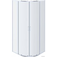 Aquatek 90x90 AQ ARI RO 09020CH (хром/прозрачное стекло)