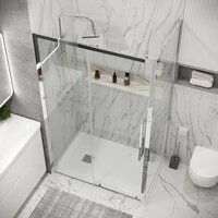 Grossman Cosmo 110х100х195 120.K33.02.1110.10.00 (хром/прозрачное стекло) Image #6