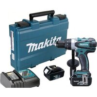 Makita DDF458RFE (с 2-мя АКБ, кейс)