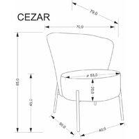 Halmar Cezar (серый) Image #2