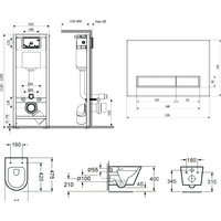 Lavinia Boho Biore Compacto Rimless 7 в 1 87050177 (белое стекло) Image #2