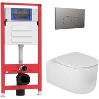 Oliveeka OL-MQ-003 + OL-G27 + OL-R22-BGM (матовый оружейный металл)