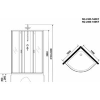 Niagara NG-2309-14BKT 100x100x200 Image #5
