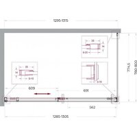 BelBagno SOFT_CLOSE-1-AH-1-130/80-C-Cr Image #7