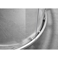 Aquatek 80x80 AQ ARI RO 08020CH (хром/прозрачное стекло) Image #4