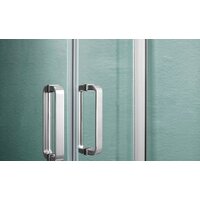 Aquatek 80x80 AQ ARI RO 08020CH (хром/прозрачное стекло) Image #6