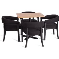 TetChair Surtur (черный/черный лен) Image #6