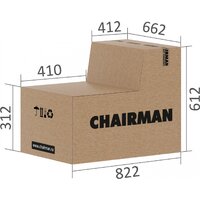 CHAIRMAN 750 (экокожа, коричневый) Image #6