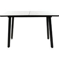 ВВР Миллер (мрамор марквина белый/черный №3, Пластик 120-160/80) Image #4