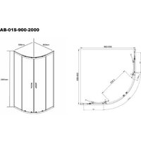 Aquabath AB-01S-900-2000-GY Image #11