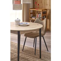 Halmar Pivot 102-142/102/75 (дуб артизан/черный) Image #3