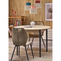 Halmar Pivot 102-142/102/75 (дуб артизан/черный) Image #5