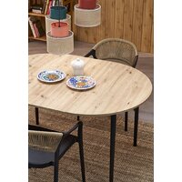 Halmar Pivot 102-142/102/75 (дуб артизан/черный) Image #6