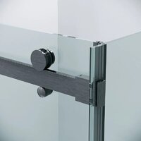 Grossman Classic 110x90x195 120.K33.04.1190.42.00 (графит сатин/стекло прозрачное) Image #5