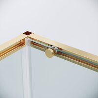 Grossman Galaxy 140x80x195 120.K33.01.1480.32.00 (золото сатин/стекло прозрачное) Image #3